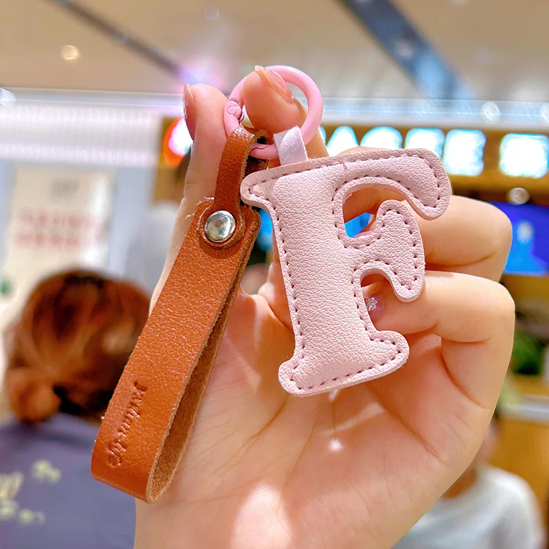 Porte-clés lettre initiale en  - Monogram Keychain Leather avis et prix