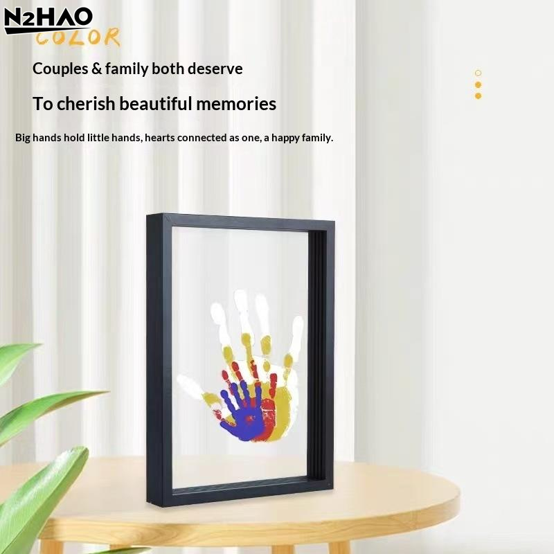 1 Kit Cadre Photo Famille en B - Engraved Wood Frame avis et prix