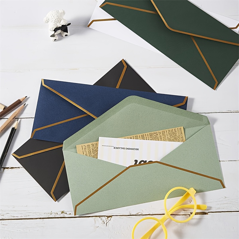 10 enveloppes noires haut de g - Wax Seal Letter Kit avis et prix
