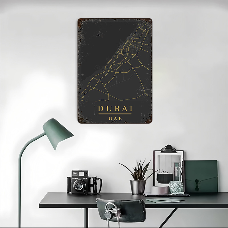 Affiche d'art imprimée avec la - Custom Map Poster avis et prix