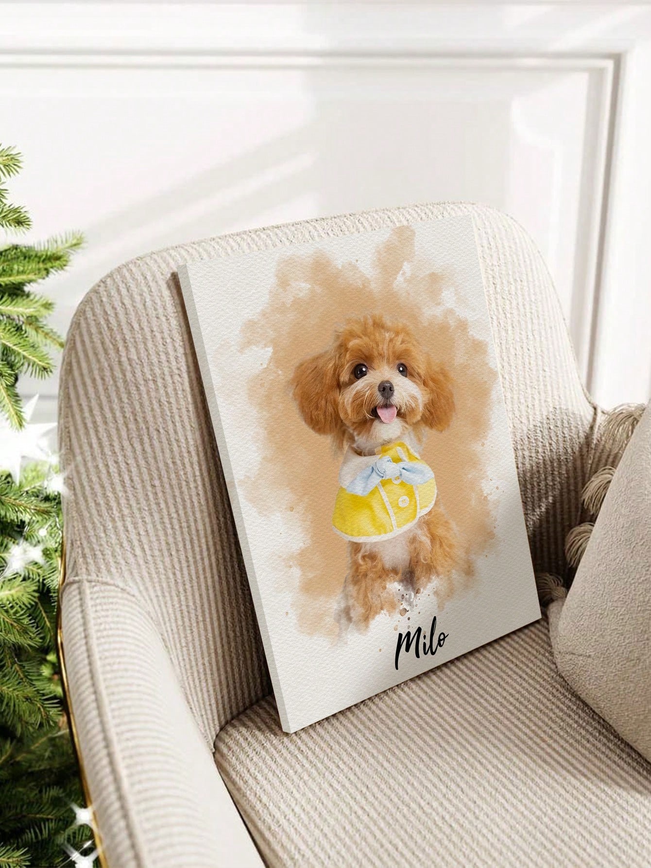 Cadre photo personnalisé avec  - Pet Portrait Custom avis et prix