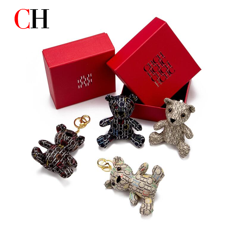 Porte-clés en peluche CH Monog - Monogram Keychain Leather avis et prix
